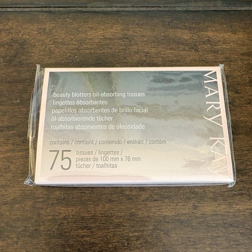 Mary Kay BEAUTY BLOTTERS Oil Absorbing Tissues 75 Count